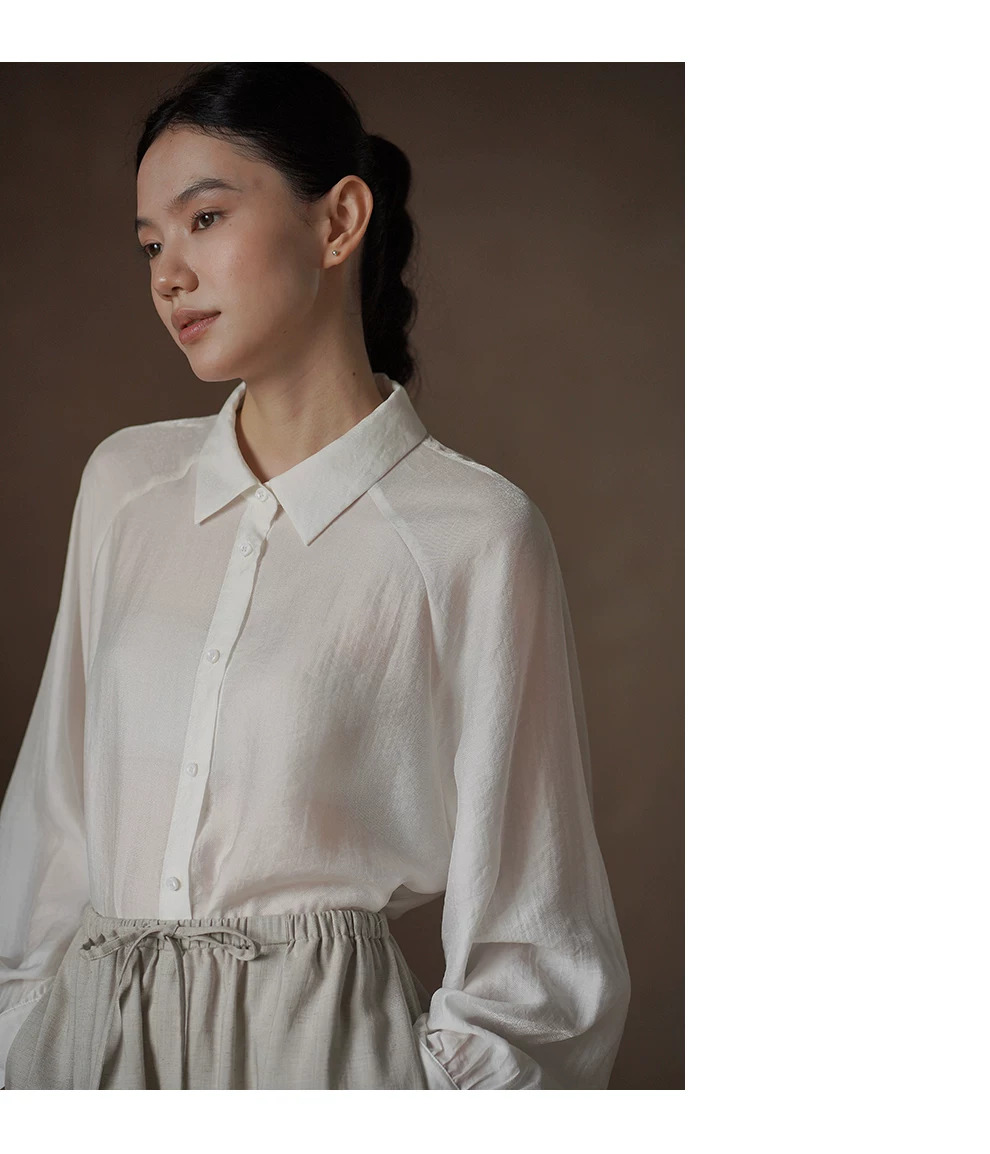 輕柔朦朧柔軟垂感真絲人棉混紡長袖寬鬆顯瘦通勤襯衫女,輕柔朦朧柔軟垂感真絲人棉混紡長袖寬鬆顯瘦通勤襯衫女,HBFW1043,輕柔朦朧柔軟垂感真絲人棉混紡長袖寬鬆顯瘦通勤襯衫女,鬆弛顯瘦,剪裁修身