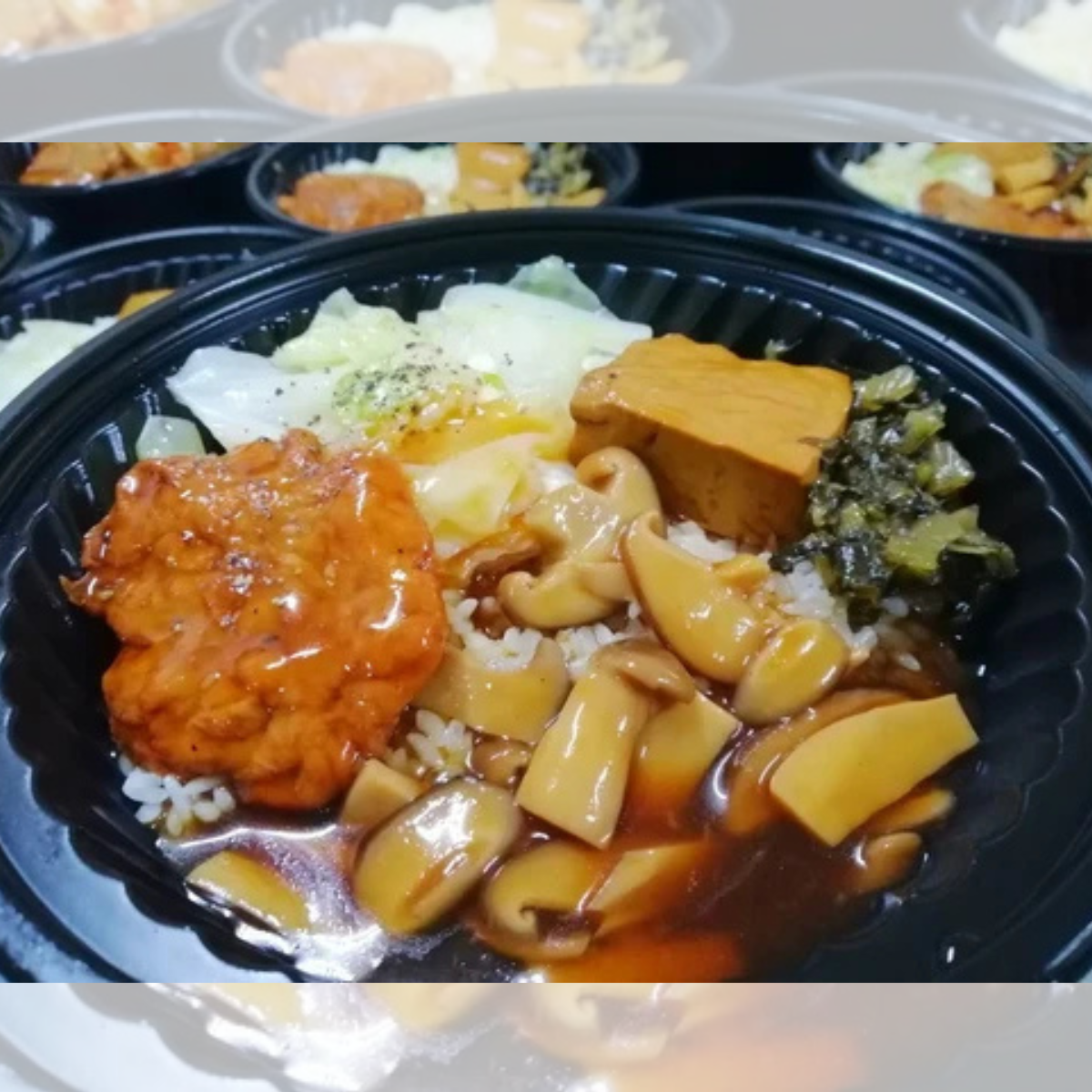 經典日式燜菇醬飯