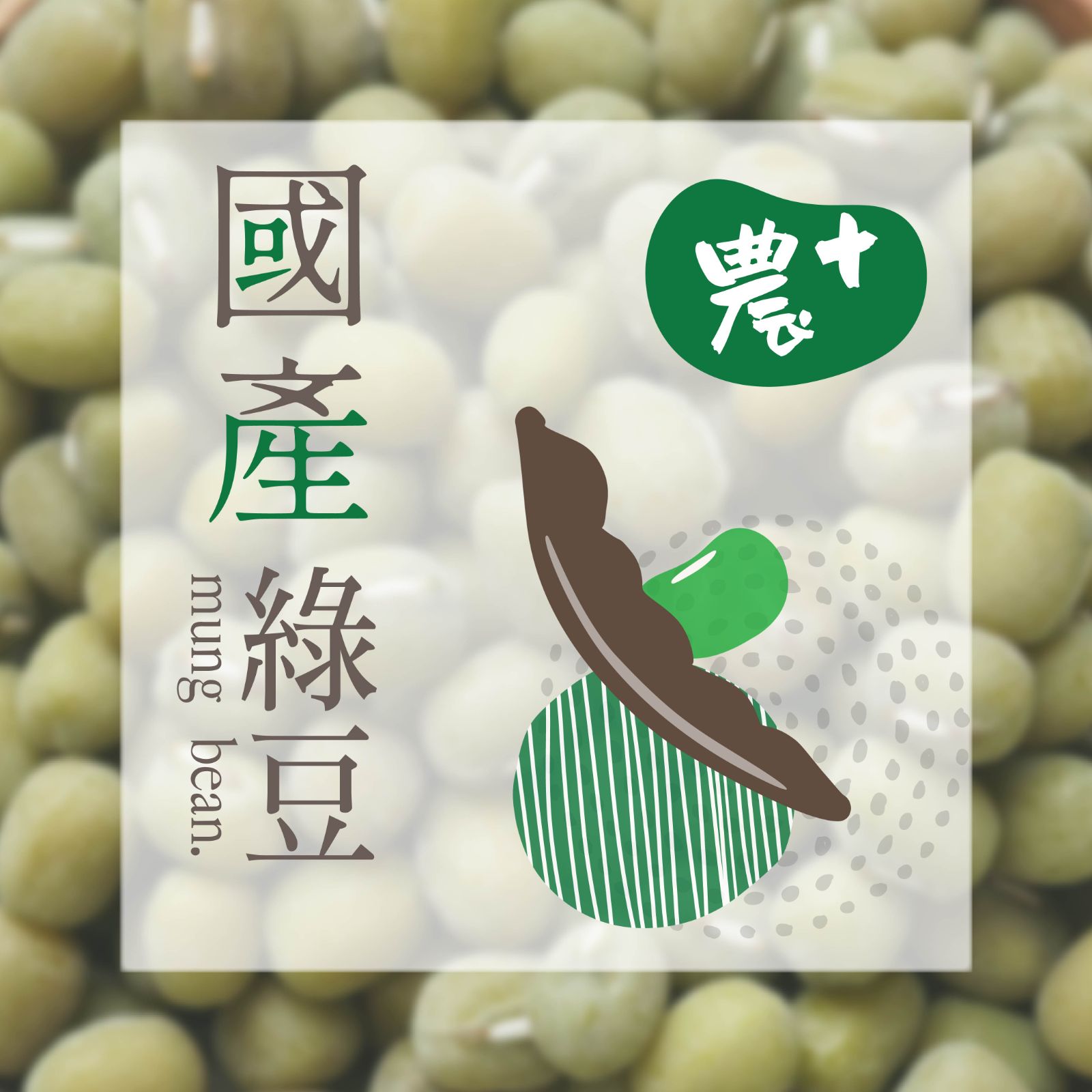 《嘉農合作社》農+國產綠豆500g