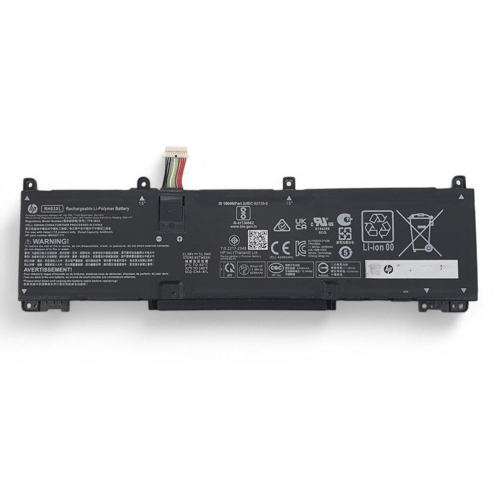 HP 惠普 RH03XL-51Wh-440G8 原廠電池(最高容量)
