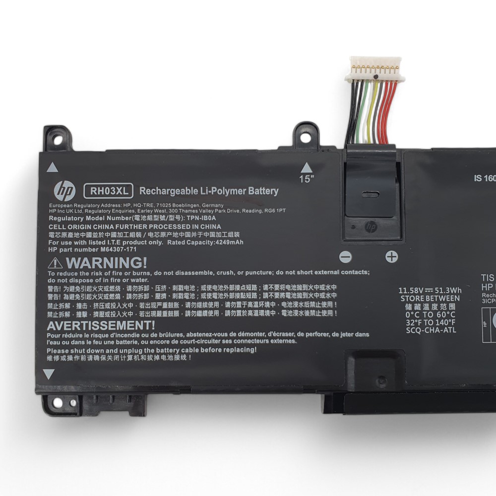 HP 惠普 RH03XL-51Wh-440G8 原廠電池(最高容量),U62860006,HP惠普RH03XL-51Wh-440G8原廠電池(最高容量),適用筆電型號,商品簡介,電腦週邊