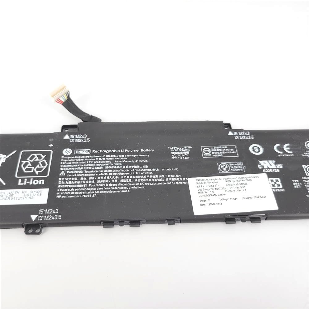 HP 惠普 BN03XL 原廠電池,U62860009,HP惠普BN03XL原廠電池,適用筆電型號,商品簡介,電腦週邊