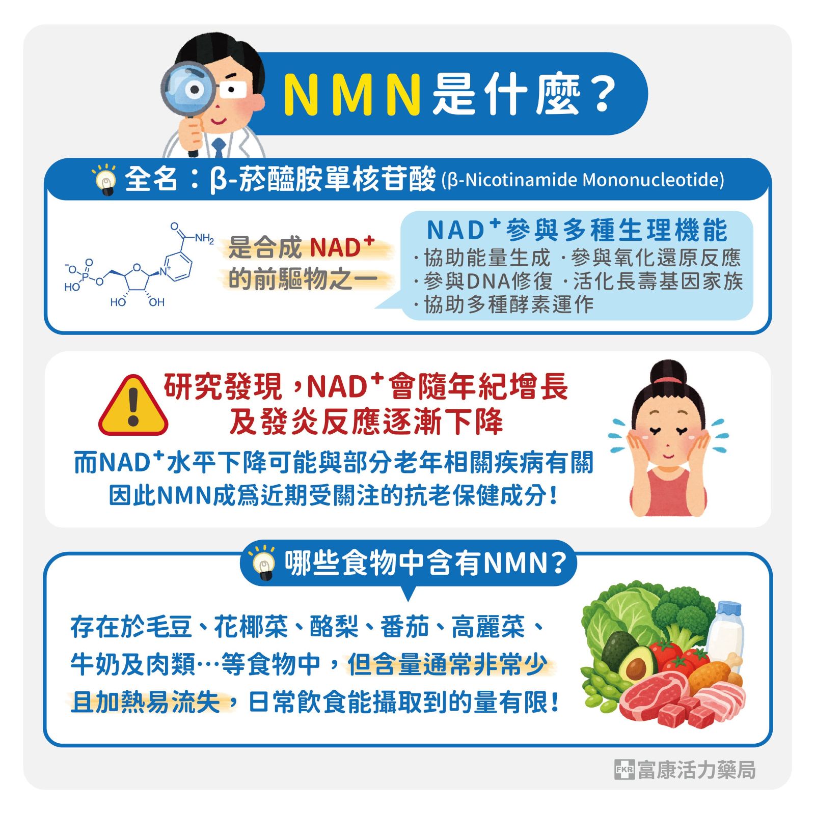 NMN介紹,NMN是甚麼,NMN NAD