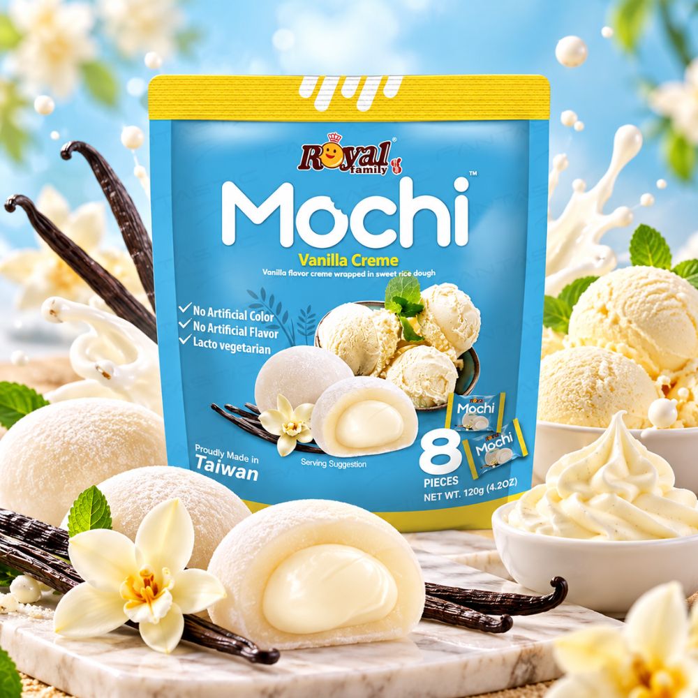 Mochi 經典香草奶油麻糬120g