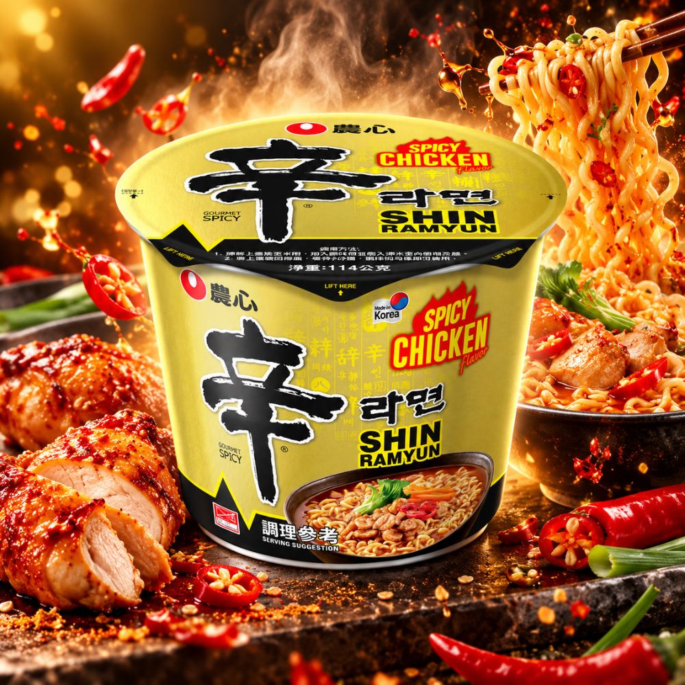 農心辛炒麵(香辣雞肉味)大碗麵