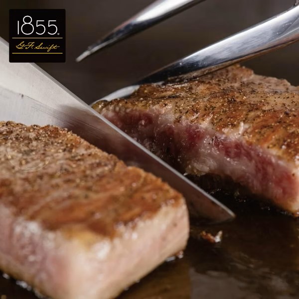 霜降牛排 150g±10%,美國1855黑安格斯牛,SM51200020,霜降牛排150g±10%,1855牛肉只選用美國農業部(USDA)評鑑的最高等級的Prime，具有極高嫩度與大理石油花，品質很高,嚴選美國1855