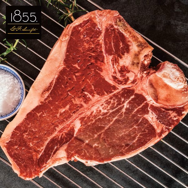 巨無霸丁骨牛排 500g±10%,美國1855黑安格斯牛,SM51200011,巨無霸丁骨牛排500g±10%,嚴選1855美牛界的LV,嚴選美國1855