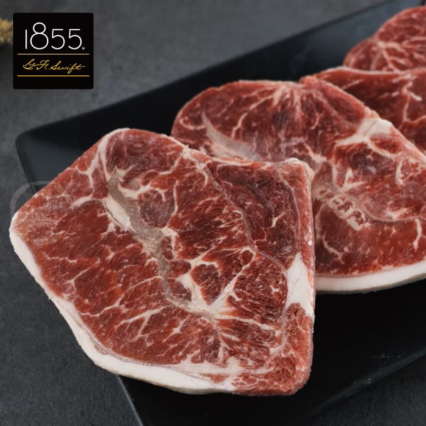 極鮮嫩肩牛排 120g±10%,美國1855黑安格斯牛,SM51200001,極鮮嫩肩牛排120g±10%,嚴選1855美牛界的LV,嚴選美國1855