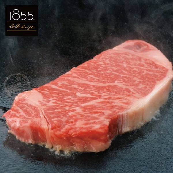 霜降牛排 150g±10%,美國1855黑安格斯牛,SM51200020,霜降牛排150g±10%,1855牛肉只選用美國農業部(USDA)評鑑的最高等級的Prime，具有極高嫩度與大理石油花，品質很高,嚴選美國1855