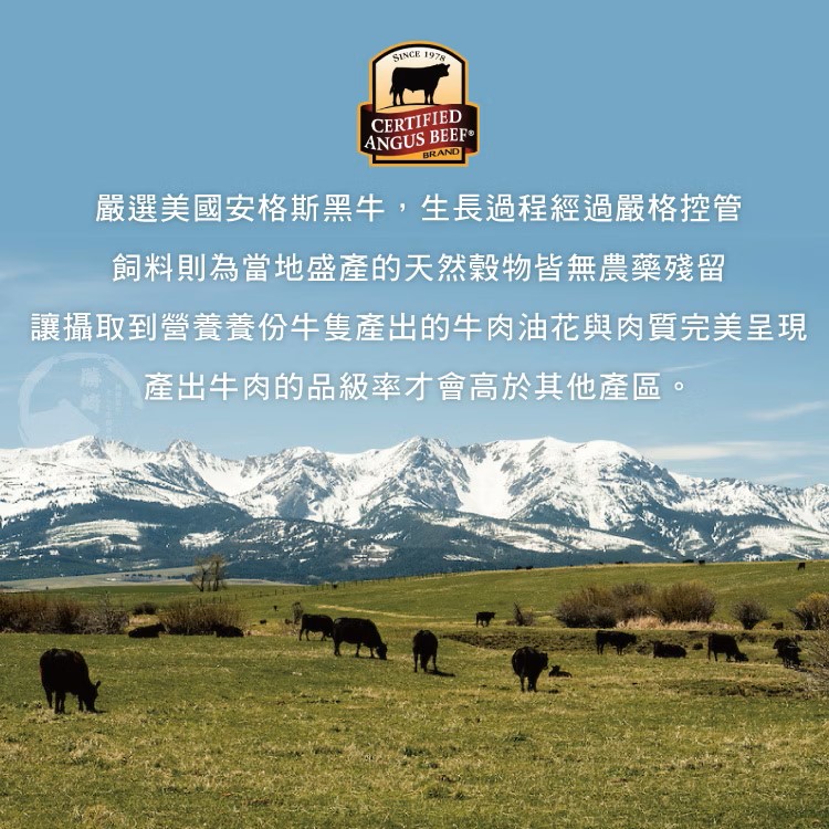極鮮嫩肩牛排 100g±10%,美國CAB認證安格斯黑牛,SM51200019,極鮮嫩肩牛排100g±10%,天然放牧,安格斯牛