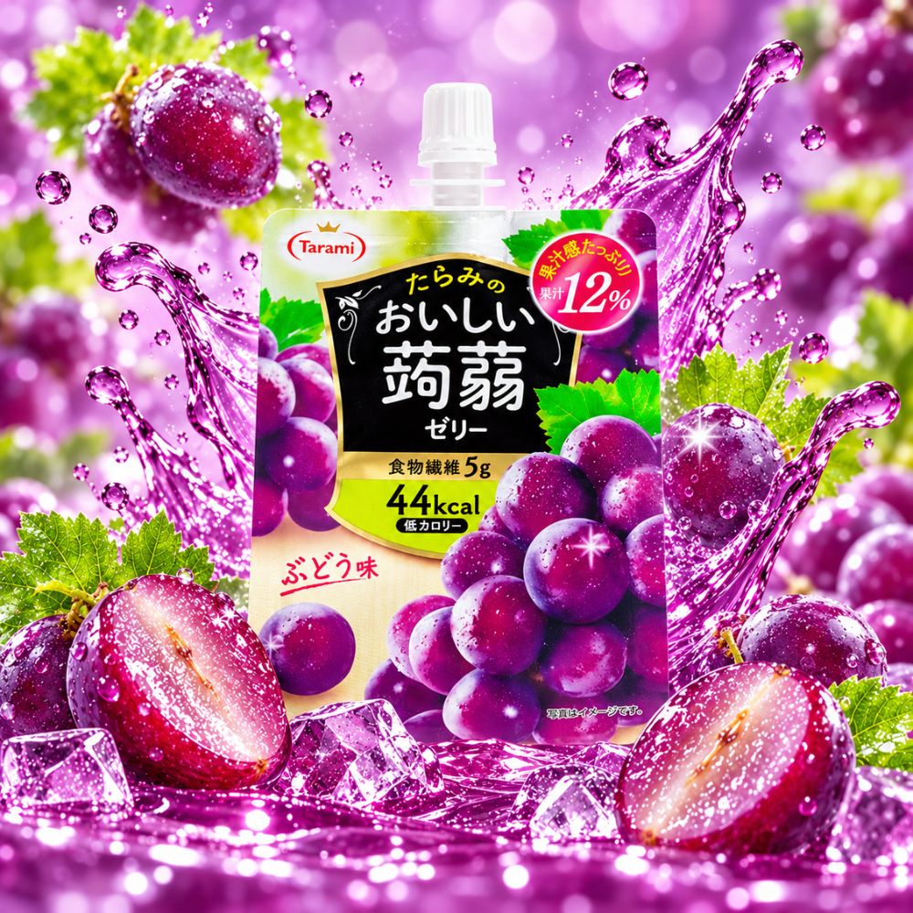 TARAMI 吸果凍 (葡萄) 150g,SH10000062,TARAMI吸果凍(葡萄)150g,冷藏更好吃,Q彈口感,水果風味