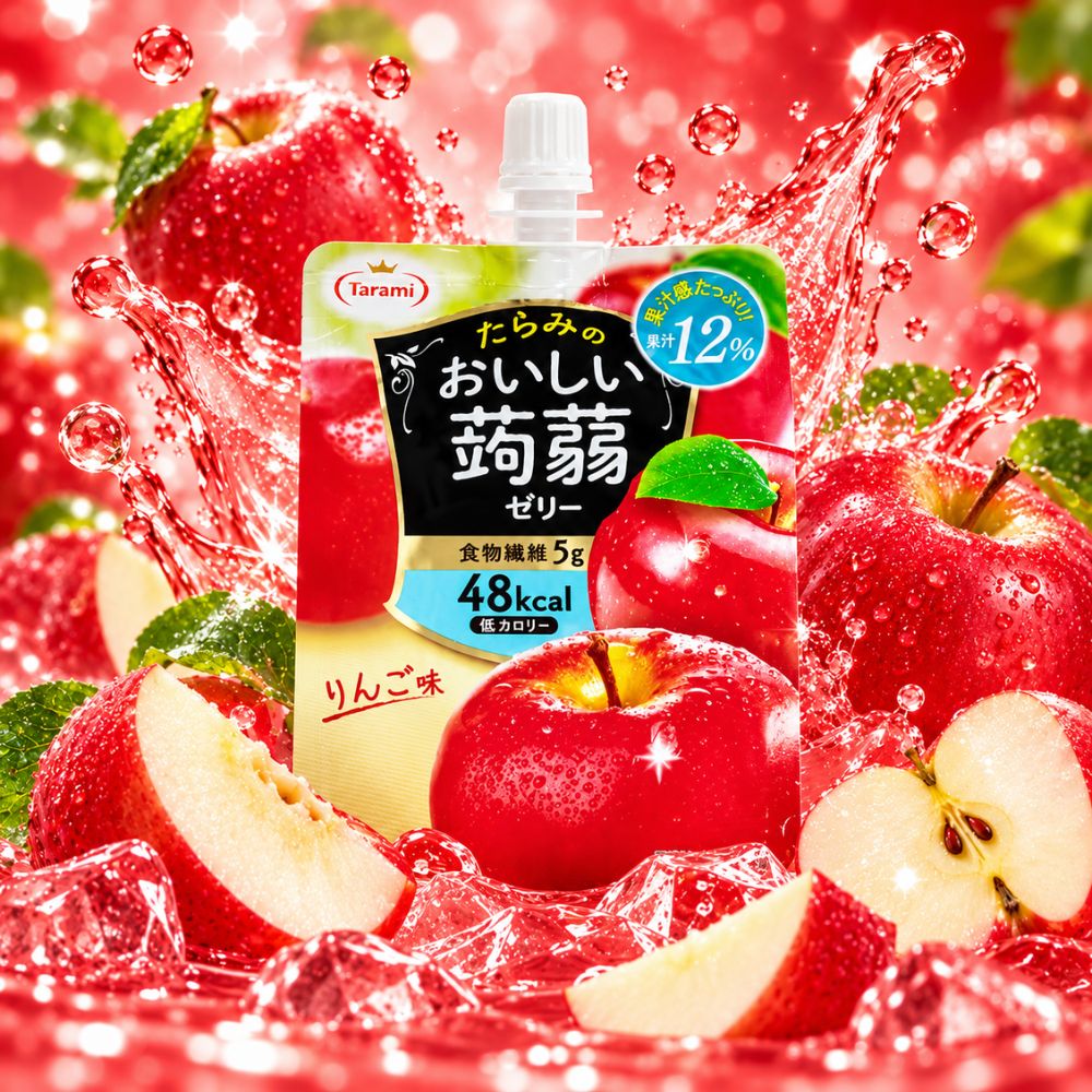 TARAMI 吸果凍 (蘋果) 150g,SH10000071,TARAMI吸果凍(蘋果)150g,冷藏更好吃,Q彈口感,水果風味