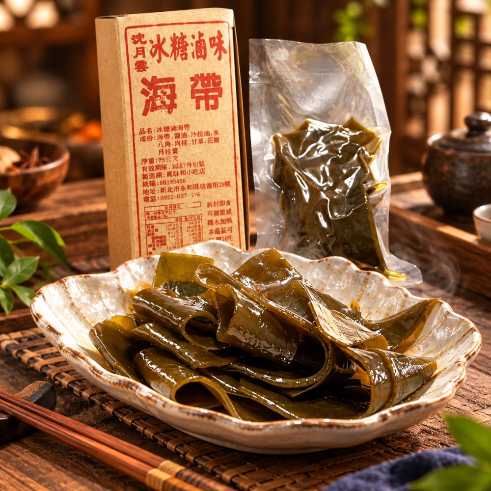 沈月雲冰糖滷味海帶 (70g)