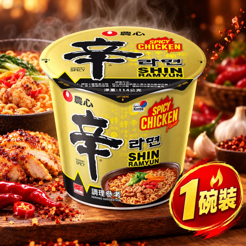 農心辛炒麵(香辣雞肉味)大碗麵