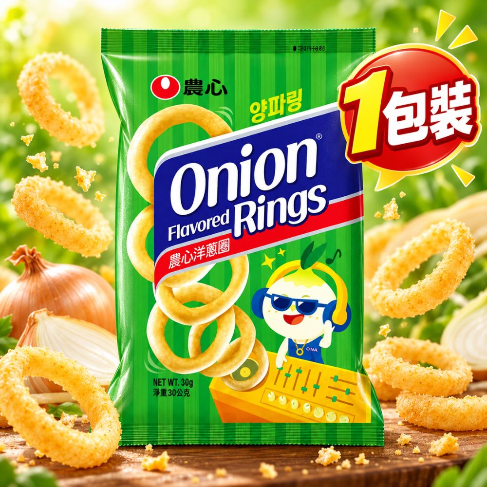 農心洋蔥圈 80g
