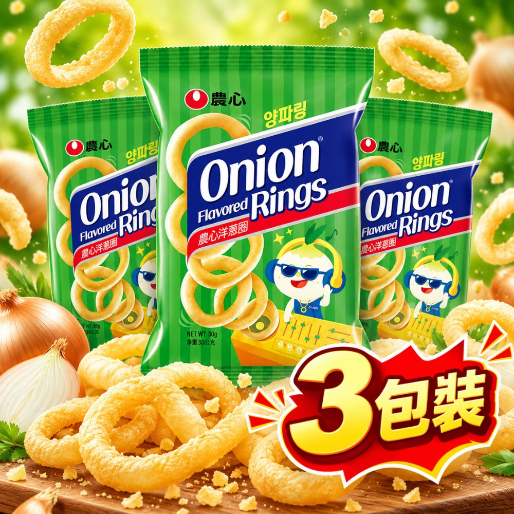 農心洋蔥圈 80g