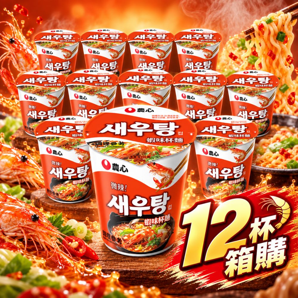農心蝦味杯麵