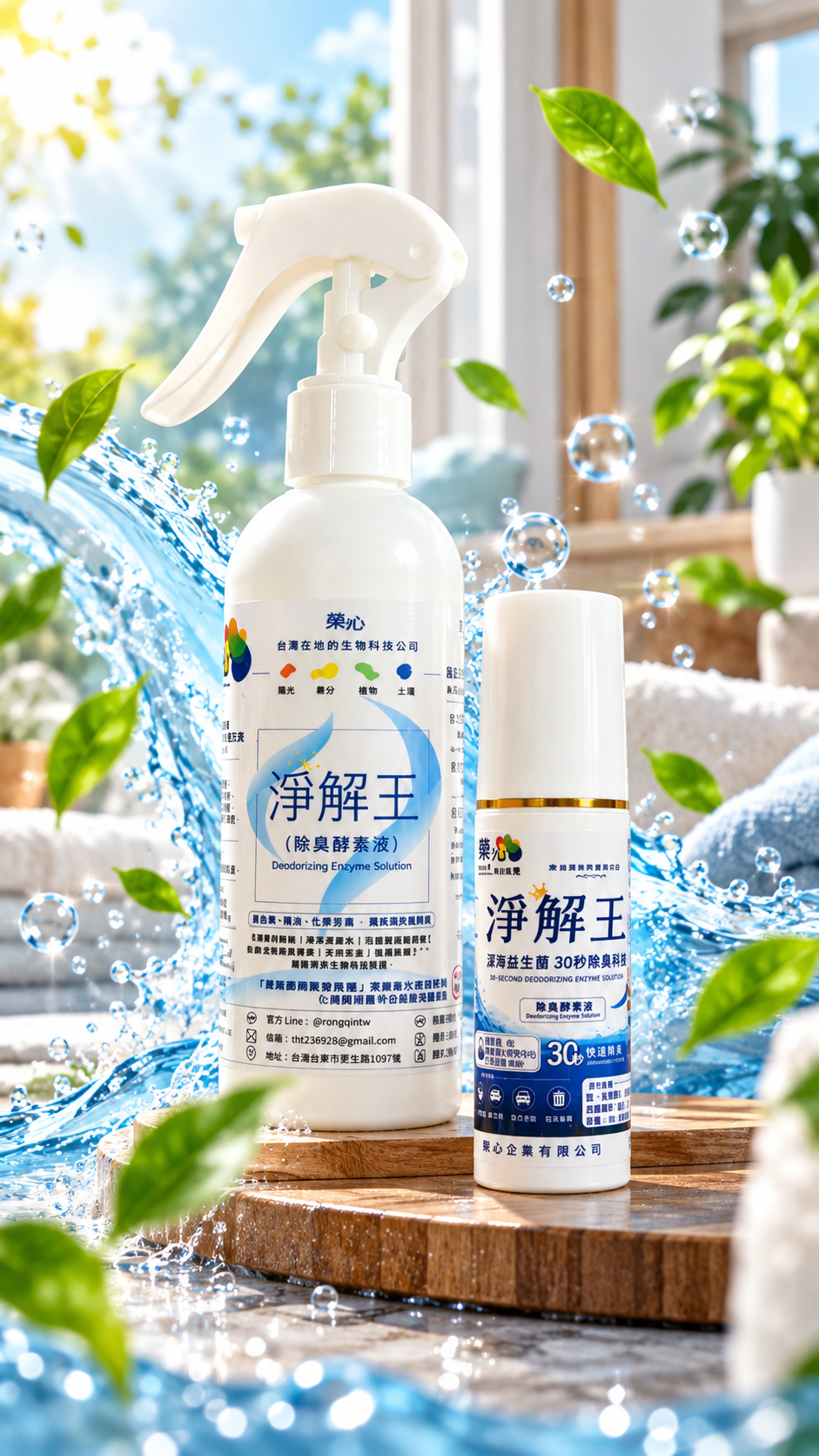 M147【榮沁】淨解王除臭酵素液,榮沁,去味劑,寵物去味,居家除臭噴霧,狗除臭