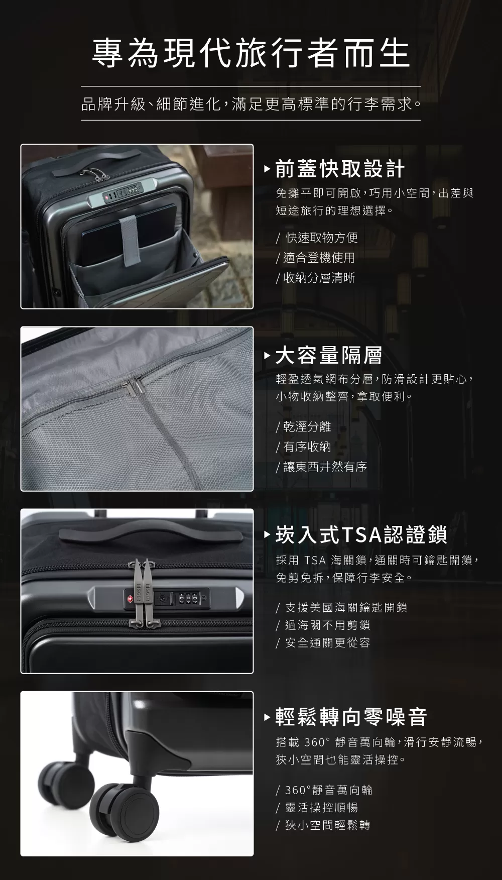 M164【BIGGER】20吋菱格紋摺疊登機箱,BSMI認證行李箱,菱格紋行李箱,小空間收納,出差行李箱,輕量行李箱