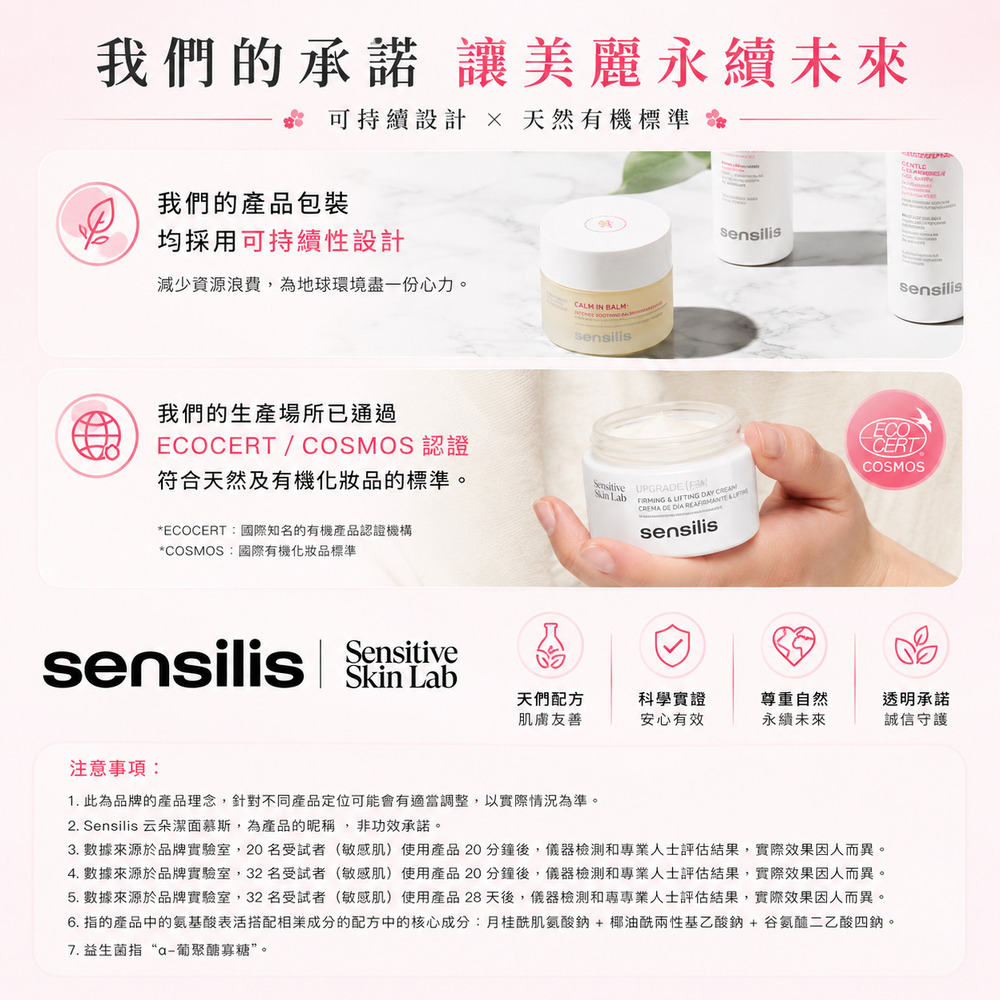 M160【SENSILIS森思黎絲】B5控油舒緩潔顏慕斯,洗後不緊繃,肌膚屏障,益生元,卸防曬,西班牙洗面乳