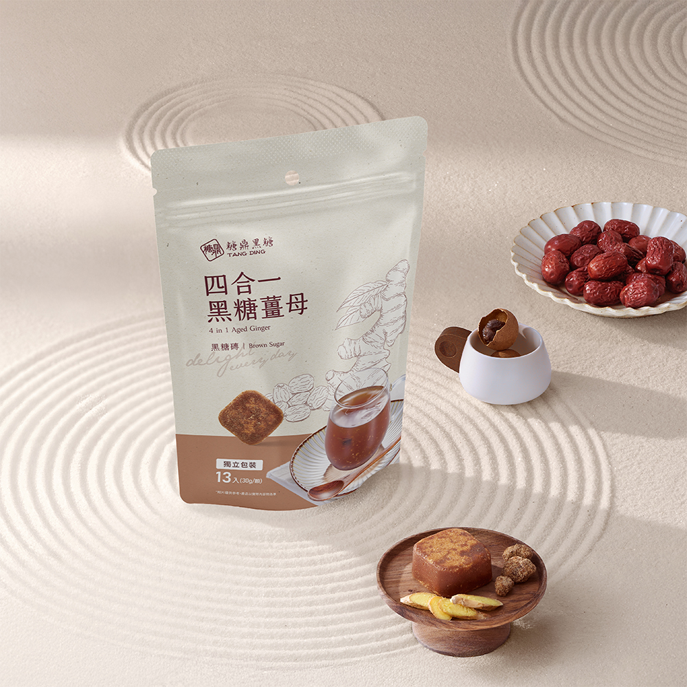 【糖鼎黑糖】四合一黑糖薑母(大包)